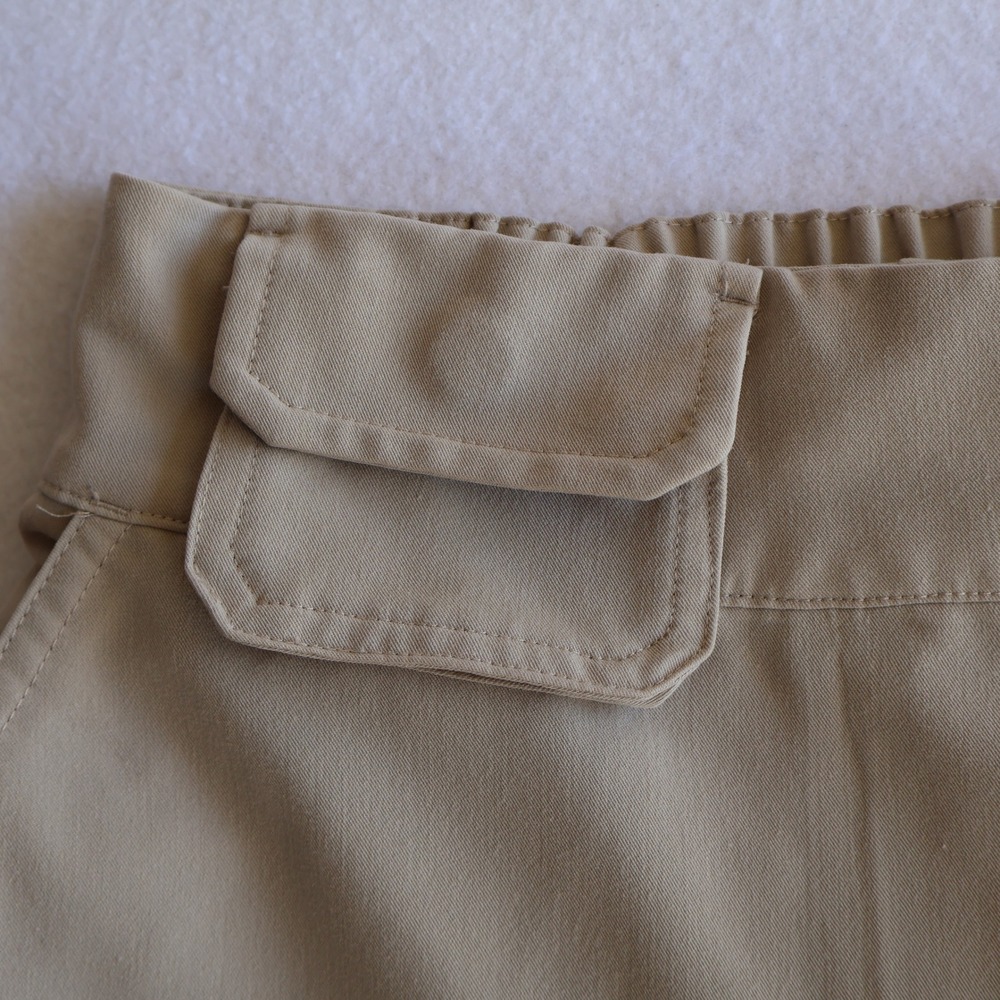 FIGS The Armorer Cargo Scrub Pants Women's Small Tall Wide Leg Beige - Picture 8 of 14